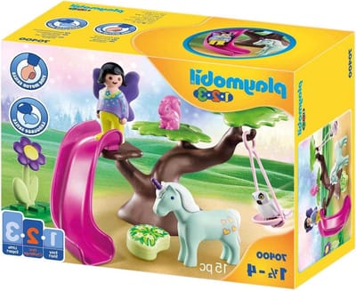 Feeërieke speeltuin - Sprookjeskasteel - Kinderspel - Grote veilige onderdelen - 30x21x155 cm - Multicolor