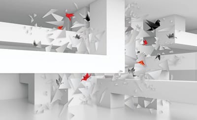 Abstract Art Photo Wallcovering