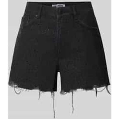 regular fit jeansshorts van puur katoen