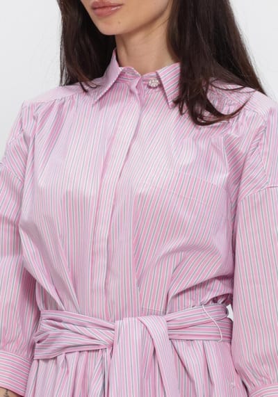 Beaumont India Dress Dames - Jurk - Roze - Maat 40