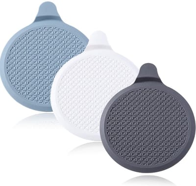 Dailygoods- Badstopper 3 Stuks - Universele Siliconen - Gootsteenstopper - Afvoerstopper - Douchestop - Duurzaam en Flexibel