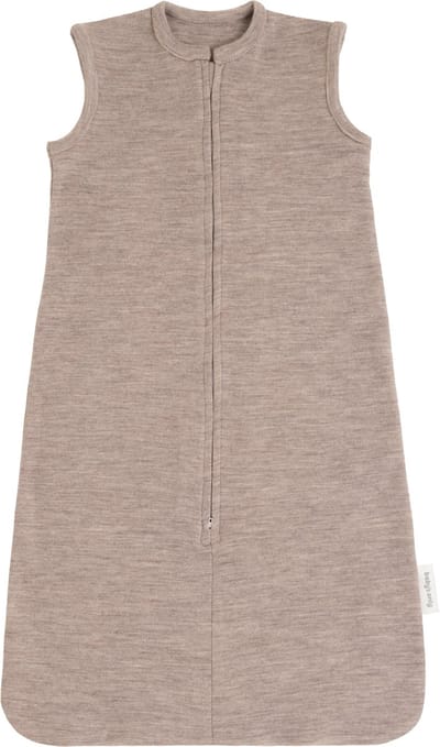 Baby’s Only Merino Fine Meadow slaapzak - Babyslaapzak gemaakt van 100% Merinowol - Slaapzak Newborn baby - 4 Seizoenen - Sand - 60 cm
