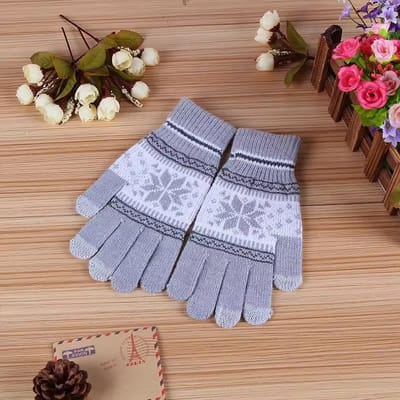 Winter Handschoenen Heren - Handschoenen Dames - Touchscreen Windproof Onesize Stretch Zacht