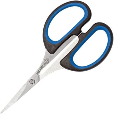 WEDO Silhouettenschaar Soft-Cut, blauw/zwart, voor rechtshandigen