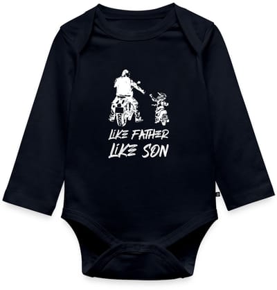 Vader Zoon Motorcross | Als Vader Als Zoon Baby Rompertje Met Lange Mouwen