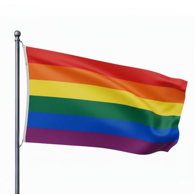 Trasal - regenboog vlag - rainbow flag - 150x90cm