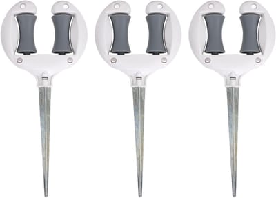 Tuinslanggeleider en -bescherming, 10.6 x 4.7 Inch, 3 Stuks voor Tuin, Gazon en Plantenbescherming
