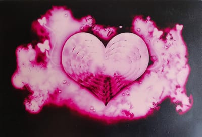 LED - T-shirt - Equalizer - Zwart - Heart - XXS