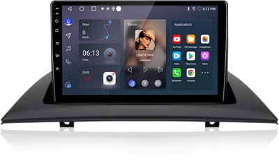 Junsun Android 15 Autoradio Geschikt Voor BMW X3 E83 2004-2012 Accessoires, Draadloze CarPlay met bluetooth, Stuurwielbediening，DAB+, GPS-Navigatie, Bluetooth, WIFI, 2GB+64GB, 9 inch Touchscreen, DSP, Quad-core processor