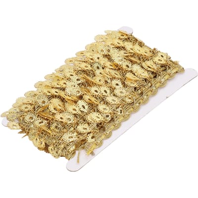 Chaîne de taille plaquée or avec pompons et paillettes, chaîne de corps délicate pour bikini, pour fête, plage, 10 mètres