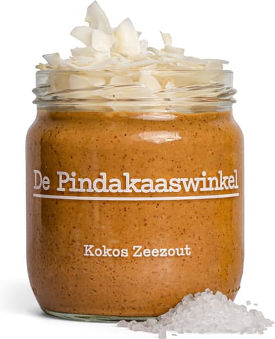 De Pindakaaswinkel - Kokos Zeezout pindakaas