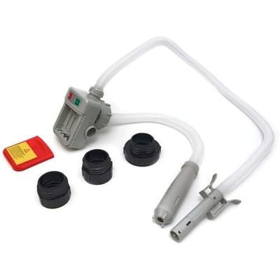 HBM Professionele Olie, Benzine en Vloeistofpomp Op Batterijen Inclusief Slangen 3 Adapters