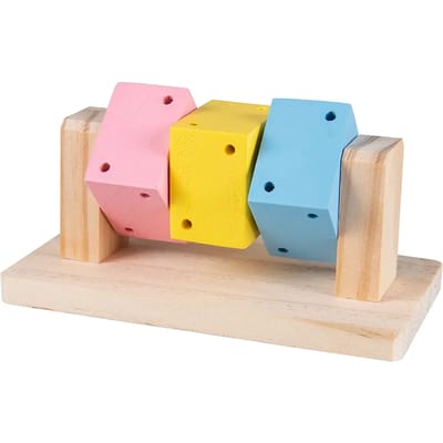 Houten platformspeelgoed voor knaagdieren Duvoplus