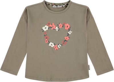 Stains & Stories girls t-shirt longsleeve Meisjes T-shirt - Maat 104