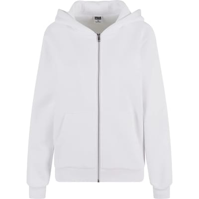 Urban Classics - Fluffy Vest met capuchon - XL - Wit