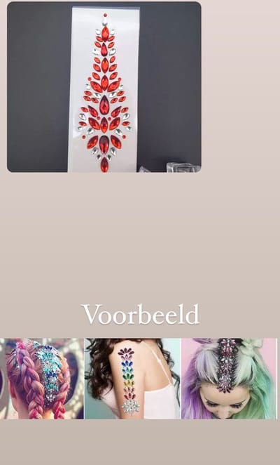 Akyol - Rode Gezichtsjuwelen – gezichtsteentjes - gezicht glitters–diamantjes – carnaval- plak diamantjes- diamantjes voor gezicht - bohemian feest - bohemian – festival – gezichtsdecoratie – feest – decoratie - sticker - stickervel -gl