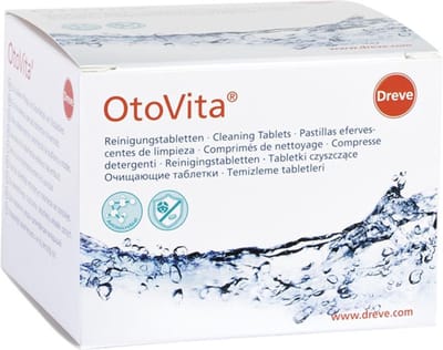 OtoVita reinigingstabletten hoortoestellen en oorstukjes – antimicrobiële reiniging