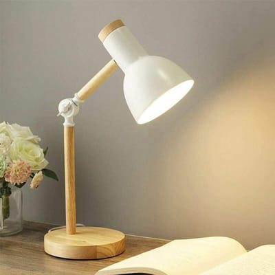 Nachtlampje - Groot formaat - E27 fitting - Wit LED-licht - Retro metalen materiaal - Flexibel en mooi