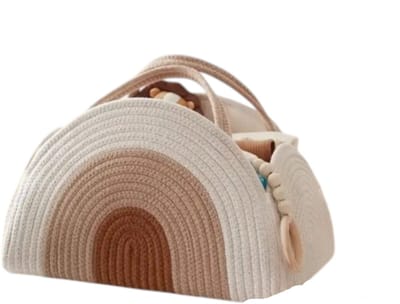Dutchers.® Luier Organizer - * - Baby Organizer - Luiermand - Netjes & Overzichtelijk - Praktisch & Compact - Baby Opbergmand - Voor in de Babykamer & Woonkamer - Alles Bij de Hand - Kraamcadeau - Babyshower - Baby Cadeau - Verschoonmand