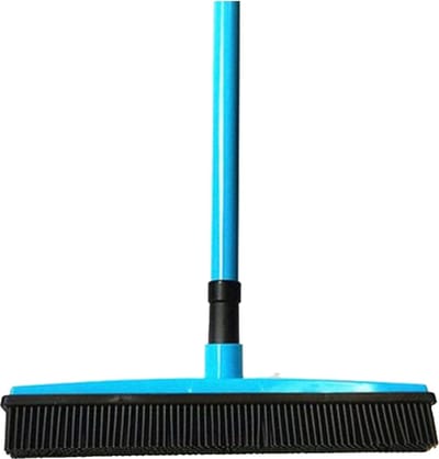 Nivard Huisdierhaar Verwijderaar - Kattenhaar Verwijderaar - Haarverwijderaar - Voor Huisdieren - Kappersbezem - Rubber - Blauw