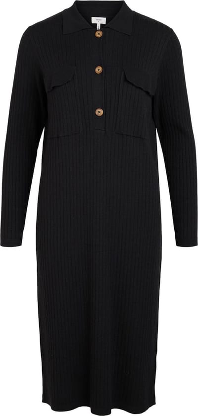 OBJECT OBJNOELLE POLO KNIT DRESS NOOS Dames Trui - Maat XS