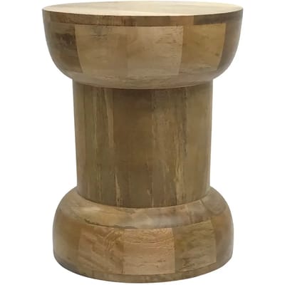 Leitmotiv Bijzettafel Decente - Naturel - 35x35x45.5cm - Modern