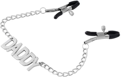 Smart Moves - Tepelklemmen met hanger in de vorm van het woord DADDY
