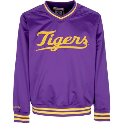 NCAA Sideline Pullover-satijnen jack voor heren Loutig paars