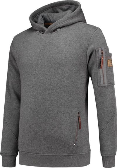 Tricorp Sweater Premium Capuchon  304001 Grijs  - Maat XL