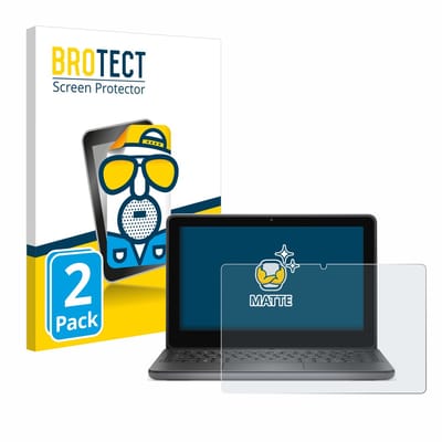 BROTECT - Screenprotector voor Dell Latitude 3140 2-in-1 - Folie Beschermfolie matte 2 Stuks