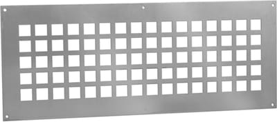 ALU ventilatieplaat 500x200mm