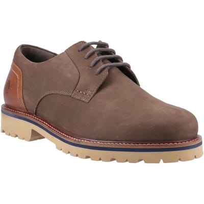Hush Puppies Marcus Nubuck Heren Bruine Veterschoenen