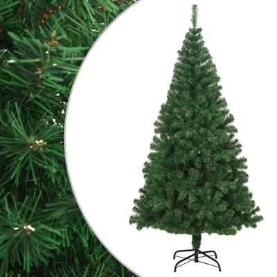 vidaXL - Kunstkerstboom - met - dikke - takken - 210 - cm - PVC - groen