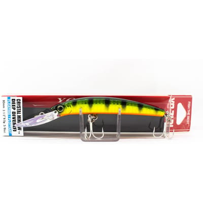Yo Zuri Crystal Minnow DD 90 mm drijvend kunstaas R1134-HPC (1008) black