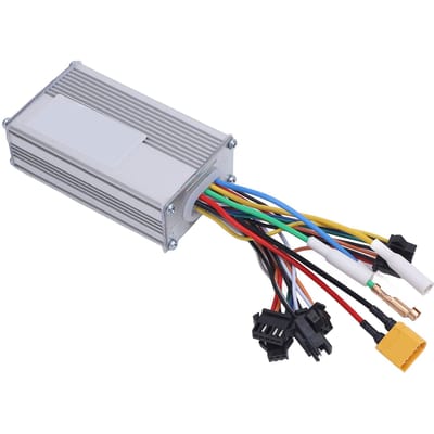 Elektrische Fiets Controller 52V 25A 1200W Scooter Motor Snelheidsregelaar voor Dubbele Aandrijving Fiets Achterwiel Aandrijving gray