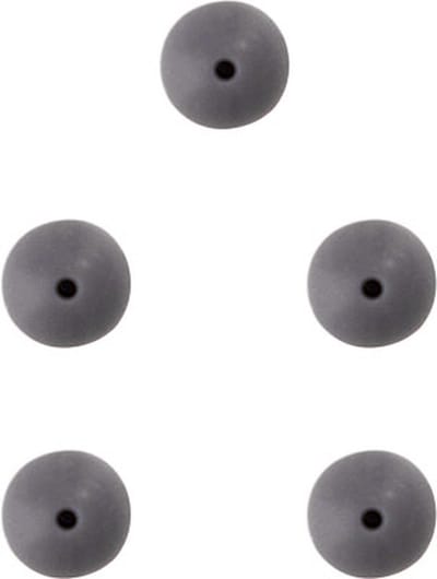 Durable Siliconen Kralen 12mm 5 stuks 004 Grey