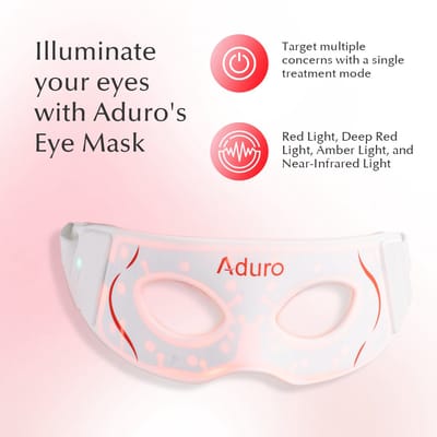 Aduro LED Oogmasker