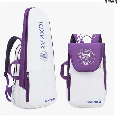 RFWR® Grote Tennistas Rugzak met Laptopvak en Geïsoleerde Compartimenten voor Rackets