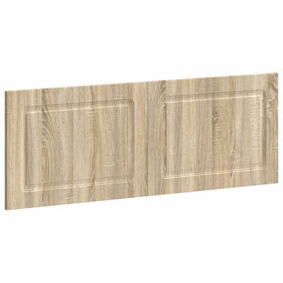 vidaXL - Wandgemonteerd - Hoofdbord - UTRECHT - Sonoma - Eiken - Bewerkt - hout