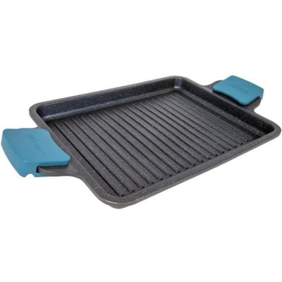Poêle Grill - ARCOS - Thera - Anti-Adhésive - 34 x 26 cm - Fonte d'Aluminium