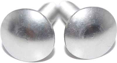 Platte schroeven M8x30 met vierkante aanzet - 25 stuks roestvrij staal DIN 603