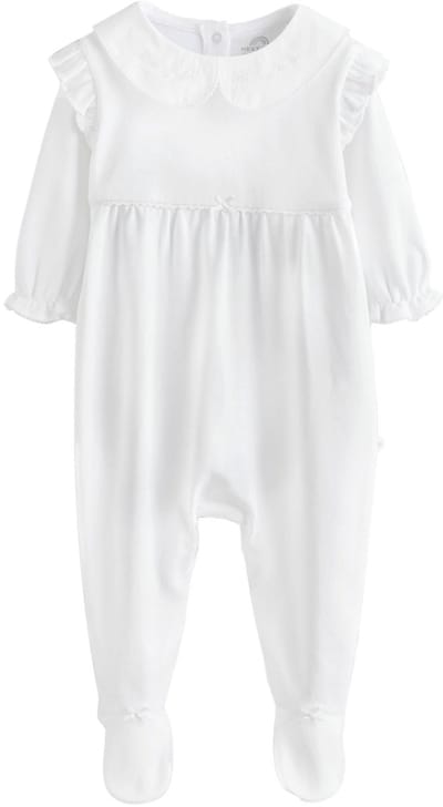 Next - Meisjes - Feestelijke babypyjama - Wit