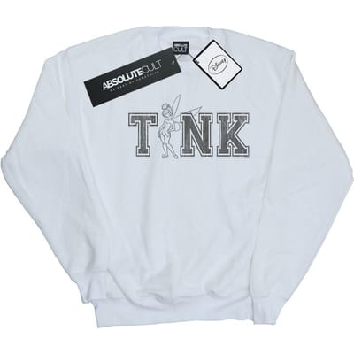 Disney Dames/Dames Tinker Bell Collegiate Tink Sweatshirt (Wit)