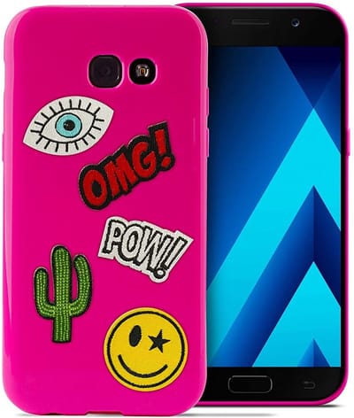 PURO SGGA517PM1PNK mobiele telefoon behuizingen 13,2 cm (5.2'') Hoes Zwart, Groen, Roze, Rood, Wit, Geel