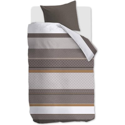 Beddinghouse Lacie dekbedovertrek - Eenpersoons - 140x200/220 - Naturel
