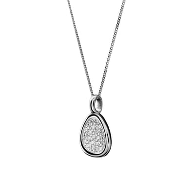 Orphelia 'Layla' Dames 925 Sterling Zilveren Ketting met Hanger - Zilver ZH-7489