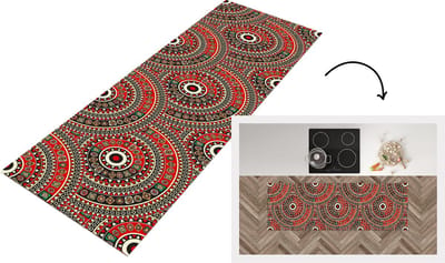 Keukenloper - Loper keuken - Patronen - Mandala - Australië - 150x50 cm - Keukenloper vinyl