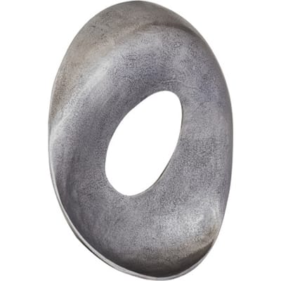 PTMD Wandpaneel Daweson - 45x6x45 cm - Aluminium - Zilver