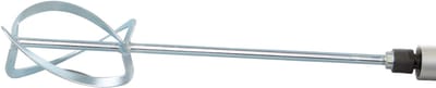 Scheppach Beton- en Verfmixer PM1800 - 1800W - Verfmenger en cementmenger met dubbele gardes - Variabele snelheid tot 790 r/min - Incl. 2 mixstaven