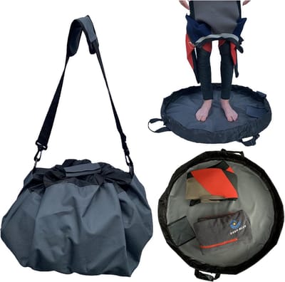 Waterdichte Aankleedmat Tas voor Wetsuit: Duurzaam en Ruim